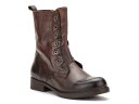 【送料無料】 ビンテージファンドリー レディース ブーツ・レインブーツ シューズ Gemma Combat Boot Dark Brown