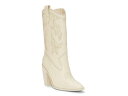 【送料無料】 ヴィンスカムート レディース ブーツ・レインブーツ シューズ Alisah Cowboy Boot Off White