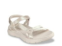 【送料無料】 スケッチャーズ レディース サンダル シューズ GO WALK Flex Chic Sandal Beige