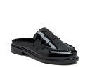 【送料無料】 ケルシーダッガー レディース スリッポン・ローファー シューズ Lock Loafer Black Patent Leather