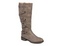 ジュルネ コレクション レディース ブーツ・レインブーツ シューズ Carly Wide Calf Boot Taupe