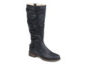 ジュルネ コレクション レディース ブーツ・レインブーツ シューズ Carly Wide Calf Boot Navy