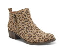 【送料無料】 ラッキーブランド レディース ブーツ・レインブーツ ブーティ シューズ Basel Bootie Beige Leopard Print