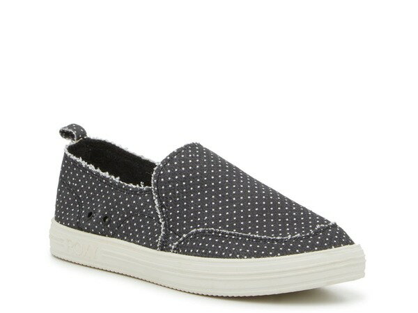 ̵  ǥ åݥ󡦥ե 塼 Lola Slip-On Dark Grey/White Polka ...