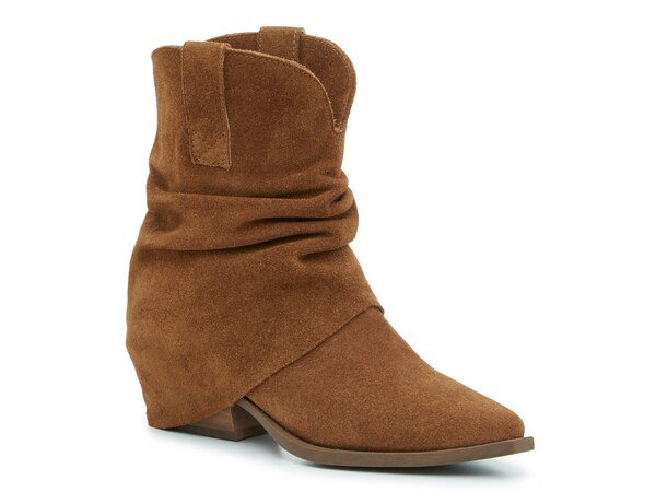 【送料無料】 スティーブ マデン レディース ブーツ・レインブーツ シューズ Wesley Foldover Bootie Chestnut Brown