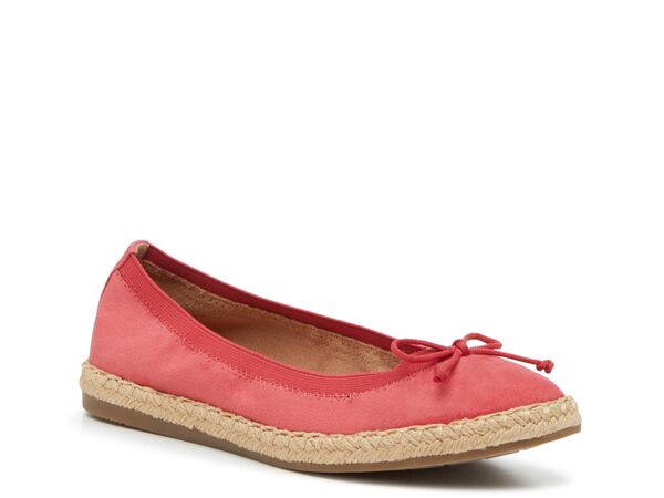ケリー＆ケイティ レディース シューズ パンプス Kelly & Katie Katie Espadrille Flat Strawberry Red Fabric レッド