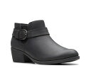 【送料無料】 クラークス レディース ブーツ・レインブーツ シューズ Charlten Rae Bootie Black
