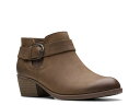 【送料無料】 クラークス レディース ブーツ・レインブーツ シューズ Charlten Rae Bootie Brown