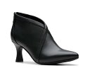 【送料無料】 クラークス レディース ブーツ・レインブーツ シューズ Kataleyna Sol Bootie Black Leather