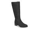 【送料無料】 イージーストリート レディース ブーツ・レインブーツ シューズ Tucker Boot Black Fabric(4)