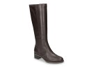 【送料無料】 イージーストリート レディース ブーツ・レインブーツ シューズ Tucker Boot Dark Brown Synthetic