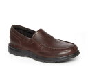 ロックポート メンズ スニーカー シューズ ProWalker Eureka Plus Slip-On Sneaker Dark Brown