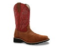 【送料無料】 ロッキー メンズ ブーツ・レインブーツ シューズ Monocrepe Waterproof Western Work Boot - Men's Red/Tan(4)