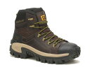【送料無料】 キャタピラー メンズ ブーツ・レインブーツ シューズ Invader Hiker Work Boot - Men's Dark Brown