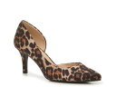 【送料無料】 ケリー&ケイティ レディース パンプス シューズ Satela Pump Tan/Black/Brown Leopard Print Fabric