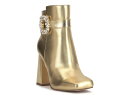 【送料無料】 ジェシカシンプソン レディース ブーツ・レインブーツ シューズ Luminna Bootie Gold Metallic