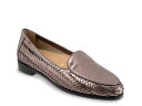 【送料無料】 トロッターズ レディース スリッポン・ローファー シューズ Lyric Loafer Rose Pewter Metallic