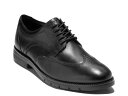 【送料無料】 コールハーン メンズ オックスフォード シューズ Flexgrand360 Wingtip Oxford Black