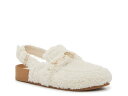 【送料無料】 ヴィンスカムート レディース サンダル シューズ Jernio Clog Natural Ivory Sherpa Fabric