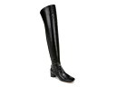 【送料無料】 フランコサルト レディース ブーツ・レインブーツ シューズ Novara Over-The-Knee Boot Black Snake Print