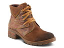 【送料無料】 スプリングステップ レディース ブーツ・レインブーツ シューズ Serna Bootie Tan