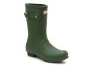 【送料無料】 ハンター レディース ブーツ・レインブーツ シューズ Original Short Matte Rain Boot - Women's Dark ...