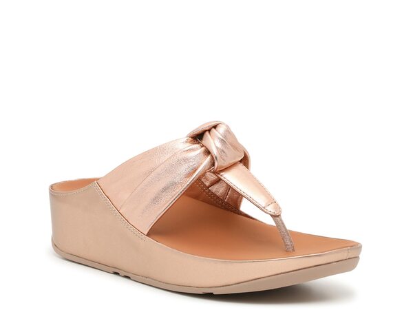 フィットフロップ レディース シューズ サンダル FitFlop Twiss II Sandal Rose Gold Metallic ゴールド