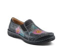 【送料無料】 スプリングステップ レディース スリッポン・ローファー シューズ Annawan Slip-On Black Multicolor
