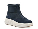 【送料無料】 ホワイトマウンテン レディース ブーツ・レインブーツ シューズ Downtown Bootie Navy