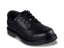 【送料無料】 スケッチャーズ メンズ オックスフォード シューズ Cottonwood Cantix Work Oxford - Men's Black