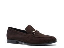 【送料無料】 カルロスサンタナ メンズ スリッポン・ローファー シューズ Louis Loafer Dark Brown Suede