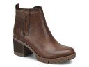 【送料無料】 コークス レディース ブーツ・レインブーツ シューズ Elsie Bootie Dark Brown