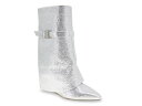 【送料無料】 BCBジェネレーション レディース ブーツ・レインブーツ シューズ Rinzy Bootie Silver Metallic