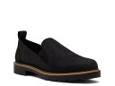 【送料無料】 ブロンド レディース スリッポン・ローファー シューズ Phoebe Waterproof Slip-On Black Nubuck