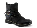 【送料無料】 パトリシア レディース ブーツ・レインブーツ シューズ Gossifleur Bootie Black(4)