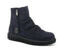 【送料無料】 スプリングステップ レディース ブーツ・レインブーツ シューズ Addlyn Bootie Navy