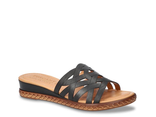 【送料無料】 イージーストリート レディース サンダル シューズ Edda Sandal Black