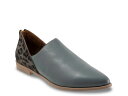 【送料無料】 ブエノ レディース スリッポン・ローファー シューズ Beau Slip-On Ash Blue/Brown Leopard Print