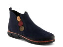 【送料無料】 スプリングステップ レディース ブーツ・レインブーツ シューズ Katana Bootie Navy