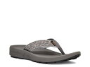 【送料無料】 テバ メンズ サンダル シューズ Hydratrek Flip Flop Grey