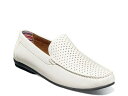 【送料無料】 ステイシーアダムス メンズ スリッポン・ローファー シューズ Conroy Loafer White