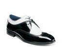 【送料無料】 ステイシーアダムス メンズ オックスフォード シューズ Dayton II Wingtip Oxford Black/White