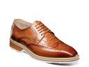 【送料無料】 ステイシーアダムス メンズ オックスフォード シューズ Beaumont Wingtip Oxford Tan