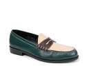 【送料無料】 アンソニー ヴィア メンズ スリッポン・ローファー シューズ Como Penny Loafer Dark Green