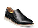 【送料無料】 フローシャイム メンズ スリッポン・ローファー シューズ Launch Slip-On Black