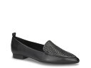 【送料無料】 ベラヴィータ レディース スリッポン・ローファー シューズ Alessi Flat Black Leather(4)
