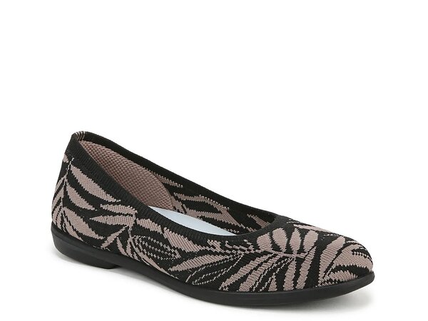 ビジーズ レディース シューズ パンプス BZees Kit Flat Black/Taupe Floral Print ブラック(4)