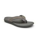 バイオニック メンズ サンダル シューズ Tide Flip Flop Grey