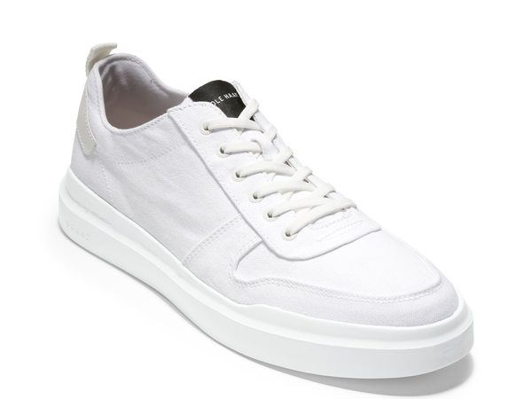 コールハーン メンズ スニーカー シューズ GrandPro Rally Canvas Sneaker White