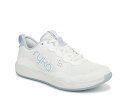 【送料無料】 ライカ レディース スニーカー シューズ Court Agility Sneaker - Women's White/Blue(4)